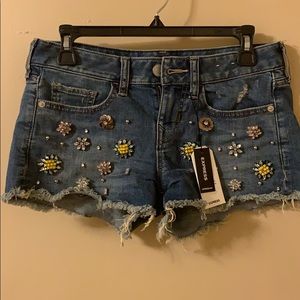 Original rhinestone shorts